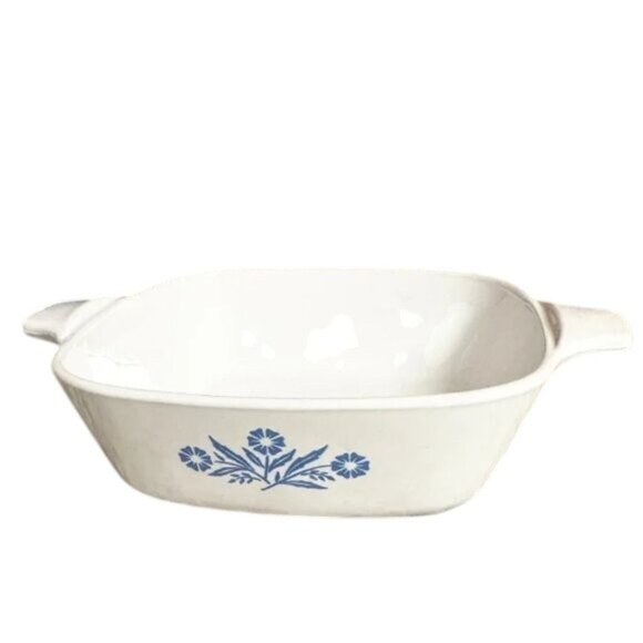 ** Set of TWO Corning Ware Cornflower Blue Casserole Dish P-41-B, Mini - Picture 1 of 3
